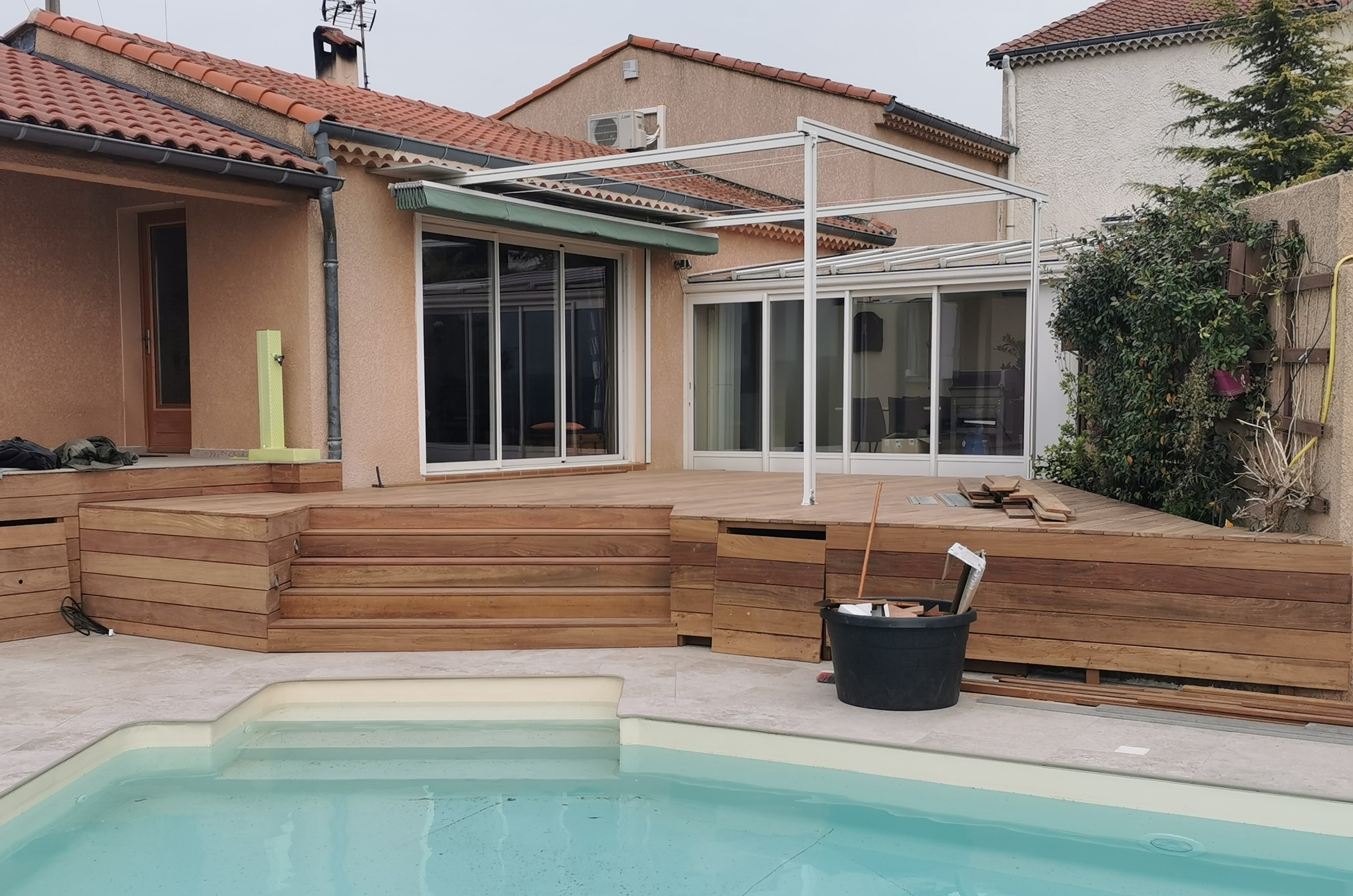 Photo 3 - Terrasse bois suspendue - Montélimar