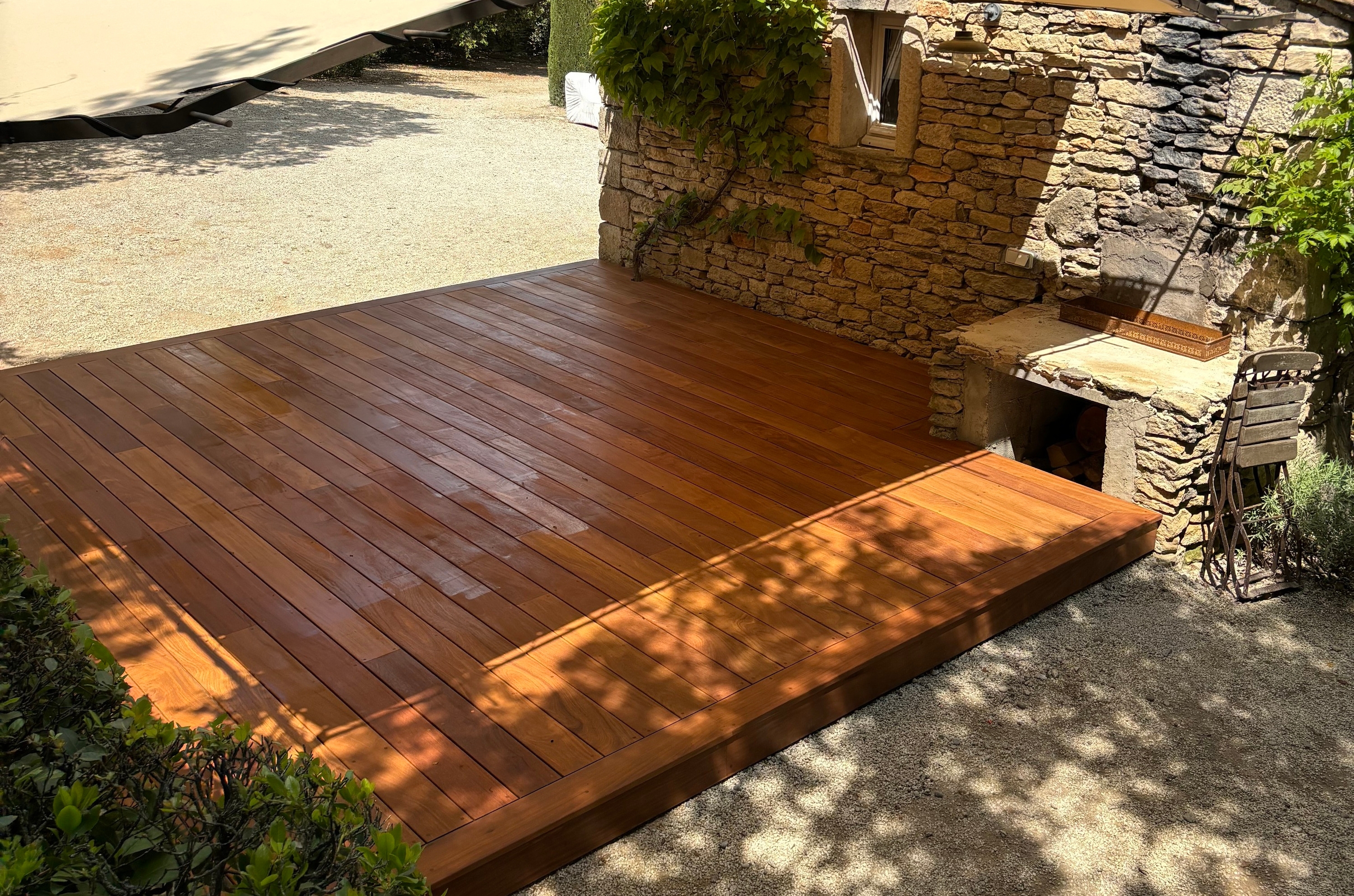 Photo 2 - Terrasse bois sol - Grignan