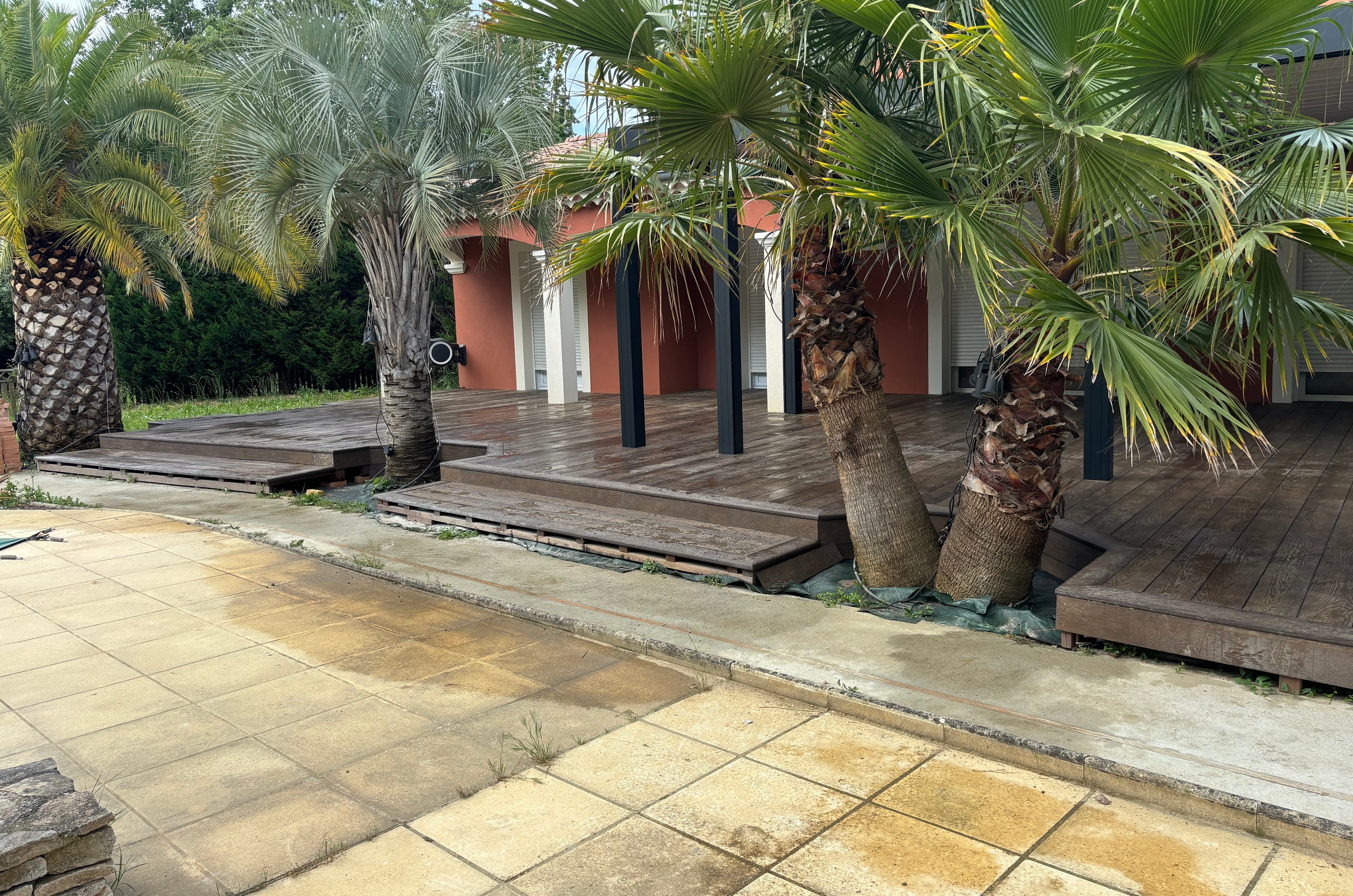 Photo 1 - Terrasse bois sol - Viviers